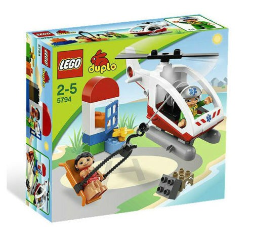 lego duplo 5794 emergency helicopter 