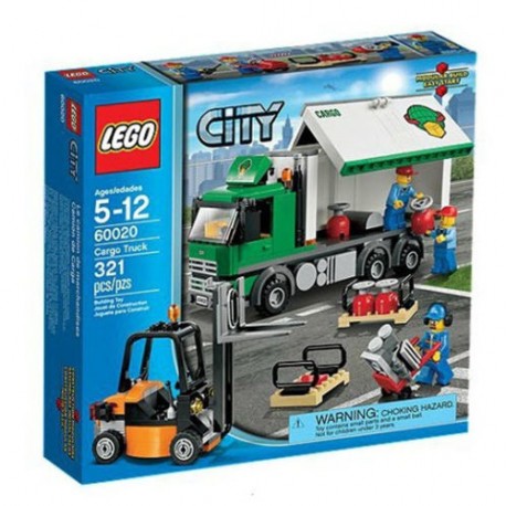 lego city 60020 transportation cargo truck set