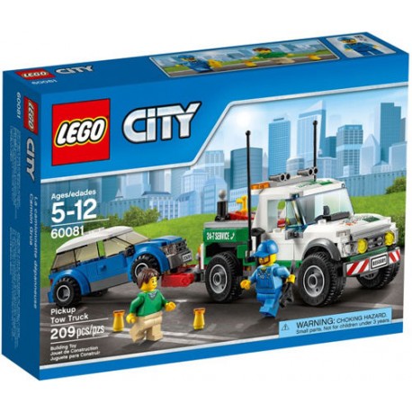 lego city 60081 city great vehicles lego pickup tow truck set
