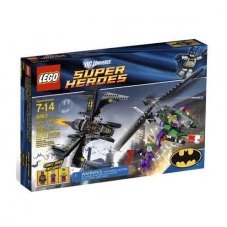 lego super hero 6863 batman batwing over gotham city set