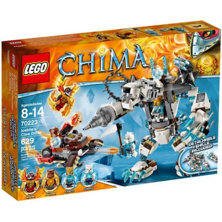 lego legends of chima 70223 icebites claw driller new in box 70223