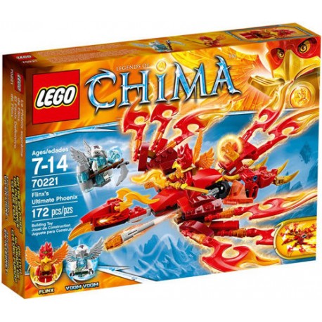 lego legends of chima 70221 flinxs ultimate phoenix new in box 70221