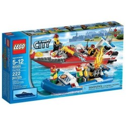 lego city 60005 Fire Boat
