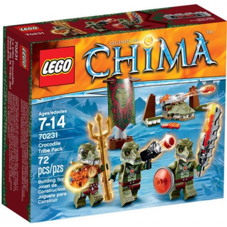 lego legends of chima 70231 crocodile tribe pack new in box 70231