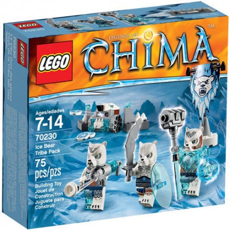 lego legends of chima 70230 ice bear tribe pack new in box 70230