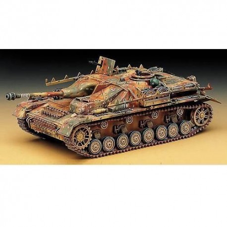 academy 135 german assault gun tank 75mm stuk plastic model kit 13235