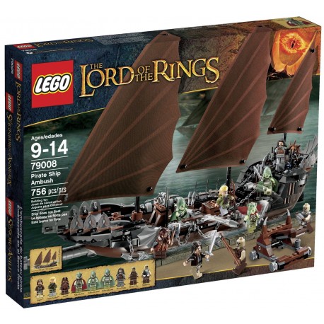 lego 79008 lord of the rings pirate ship ambush