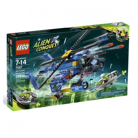 Lego Alien Conquest 7067 Jet-Copter Encounter Mint in Sealed Box