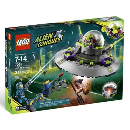 lego alien conquest UFO abduction 7052