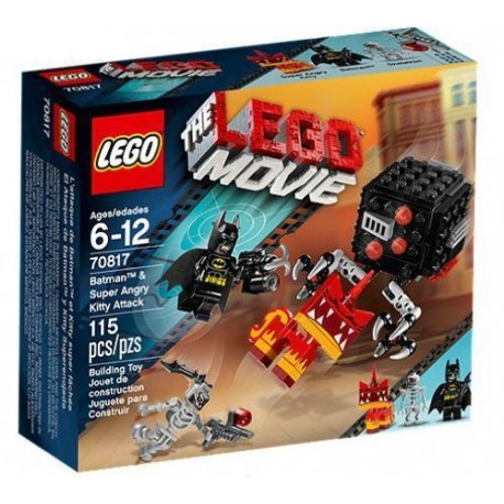 lego movie batman and super angry kitty attack 70817