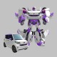 tobot W shield on transformer robot transforming car robot