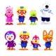 4 friends of pororo,wind up a spring,no battery is required 4pcs