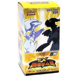 pokemon card bw "ex battle boots" booster box korean ver