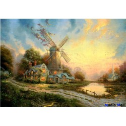 jigsaw puzzles 1000 pieces song of the wind thomas kinkade