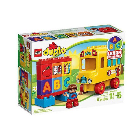 lego duplo 10603 duplo my first bus 17pcs set new in box