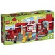 lego duplo 10593 town fire station set new in box
