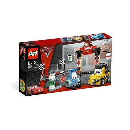 lego cars 8206 tokyo pit stop set new in box sealed