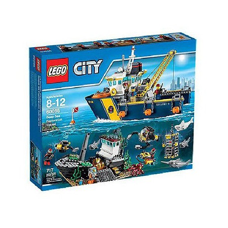 lego city 60095 city explorers deep sea exploration vessel set box sealed