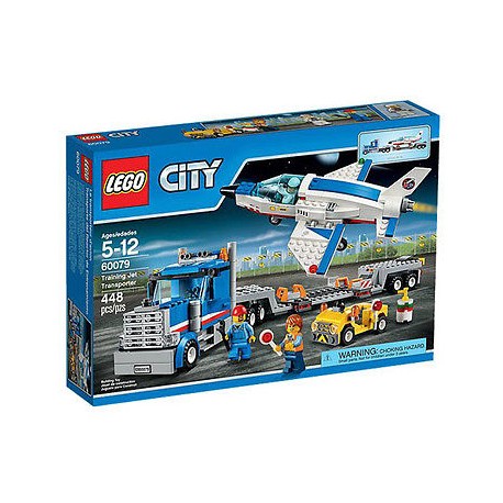 lego city 60079 city space port training jet transpset set in box sealed