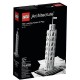 lego architecture 21015 the leaning tower of pisa new sealed