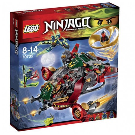 lego ninjago 70735 ronin rex set new in box sealed
