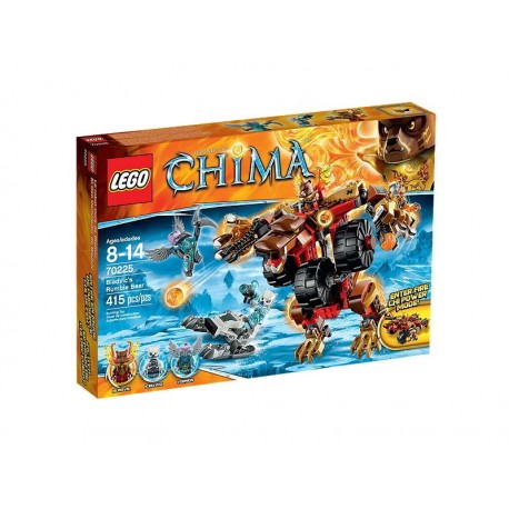 lego legends of chima bladvic's 70225 rumble bear building set new in box