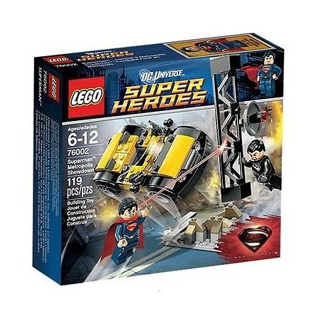 lego super heroes 76002 superman metropolis showdown set new in box sealed