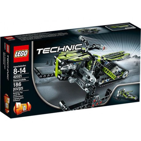 lego technic 42021 snowmobile 186pcs set new in box sealed