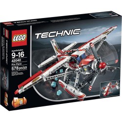 lego technic 42040 fire plane set new in box sealed