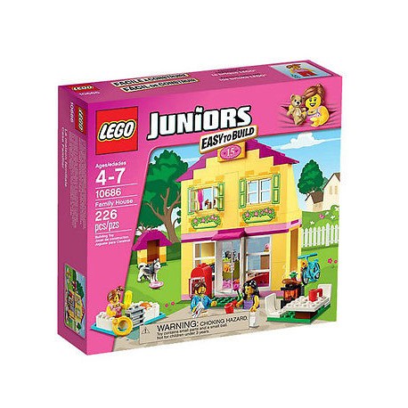 lego juniors 10686 family house 226pcs set new in box sealed