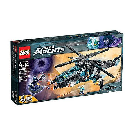 lego ultra agents 70170 ultracopter vs antimatter set new in box sealed
