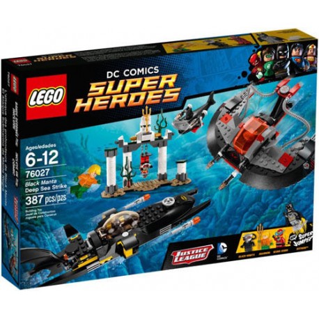 lego super heroes 76027 black manta deep sea strike set new in box sealed