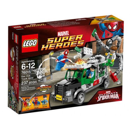 lego super heroes 76015 doc ock truck heist set new in box sealed