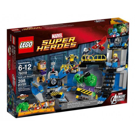 lego super heroes 76018 hulk lab smash set new in box sealed