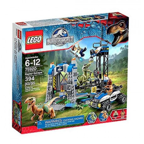 lego jurassic world 75920 raptor escape set new in box sealed
