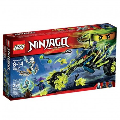 lego ninjago 70730 chain cycle ambush set new in-box sealed
