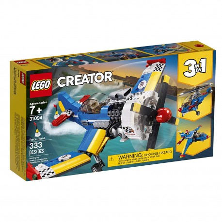 lego creator 3in1 race plane 31094 building kit 
