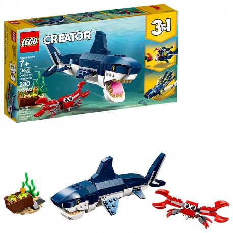 lego creator 3in1 deep sea creatures 31088