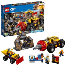 lego city mining heavy driller 60186
