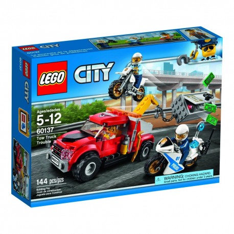 lego city police tow truck trouble
