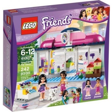 LEGO Friends 41007 Heartlake Pet Salon Set New In Box Sealed