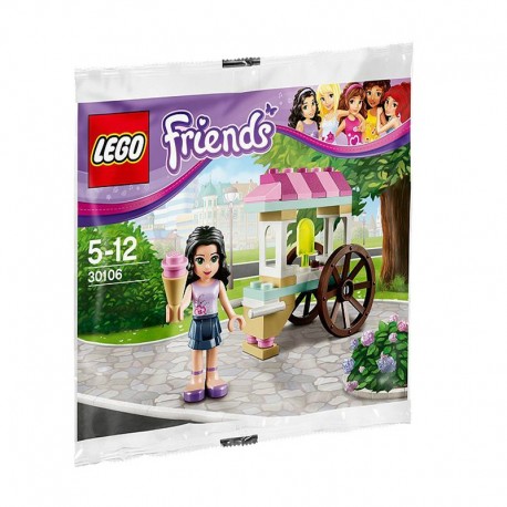 lego friends emma ice cream stand 30106 new in box sealed