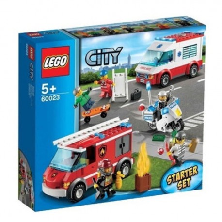 lego city 60023 city emergency rescue city starter
