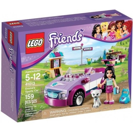 lego friends 41013friends emmas sports car set new in box sealed