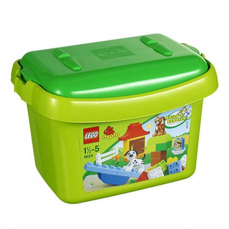 lego duplo 4624 green brick box 4624 set new in box 4624