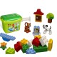 lego duplo 4624 green brick box 4624 set new in box 4624