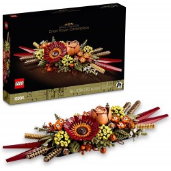 lego icons dried flower centerpiece 10314 botanical collection crafts set for adults